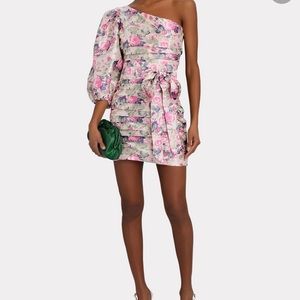 ADORABLE LoveShackFancy mini one shoulder dress. Only worn once and dry cleaned